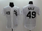 Chicago White Sox #49 Chris Sale White (Black Strip) 2016 Flexbase Collection Jersey,baseball caps,new era cap wholesale,wholesale hats